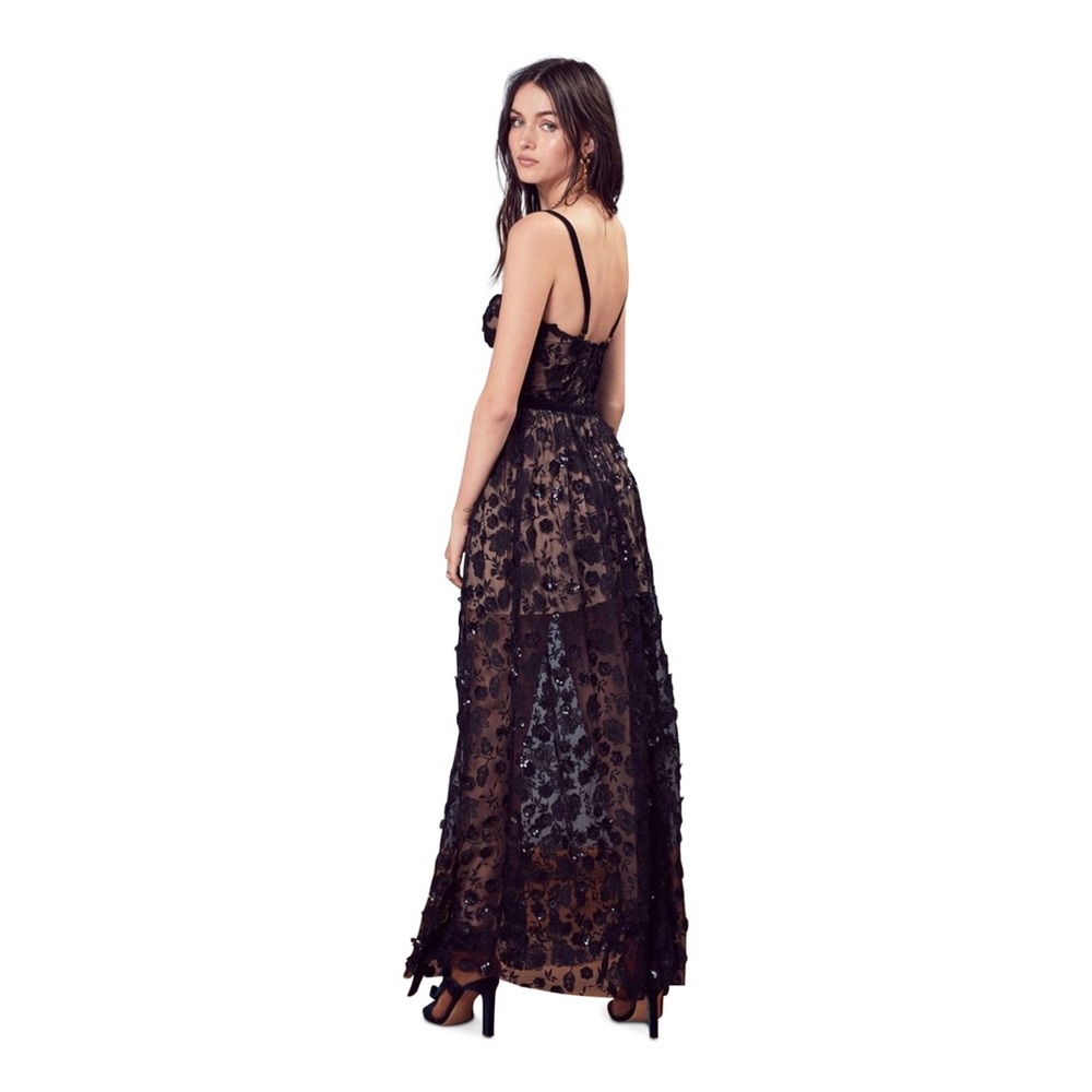 For Love & Lemons Beatrice Strappy Maxi Dress - Picture 3 of 3